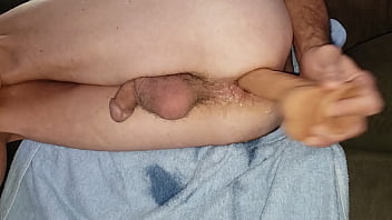 Solo Anal Dildo Action From Behind thumbnail
