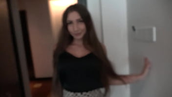 Super sexy brunette girlfriend gets fucked by boyfriends big shaft