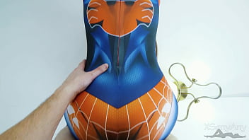 Spider bitch caught red handed