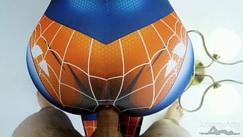 Spider bitch caught red handed