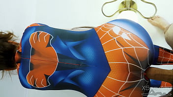 Spider bitch caught red handed