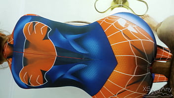 Spider bitch caught red handed