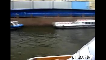 The sexy fucking which our babe endures makes her moan loud