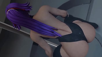 Sexy culo negro ebano shihouin yoruichi twerk