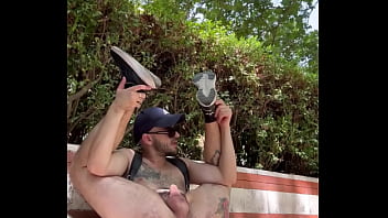 Finally he saw me playing with my fingers