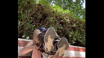 Finally he saw me playing with my fingers