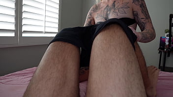 Tatted blonde stunner sammy stoner loves huge cock