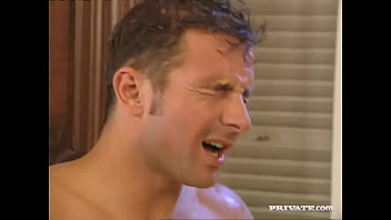 Dita lets her guy fuck her tight ass before cumming on her face