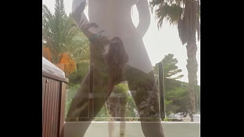 Monika fox masturbates and squirts in ibiza