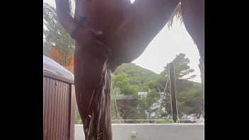 Monika fox masturbates and squirts in ibiza