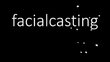 Round assed blonde beauty gets cum in eye in casting