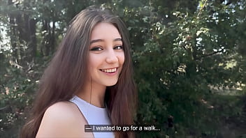 Slut got lost & fucked in the wild