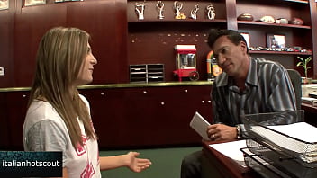 Amazing girl fucks man with big dick