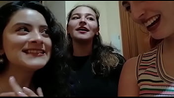 3 lonely girls call a plumber to fill their holes real life amateur