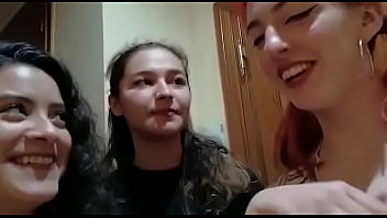 3 lonely girls call a plumber to fill their holes real life amateur