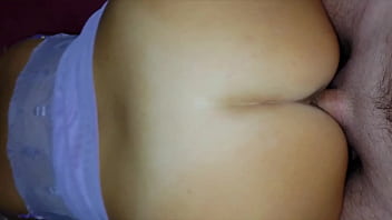 Cum inside and wiped dick on her soles