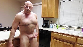 Hard cock around the house