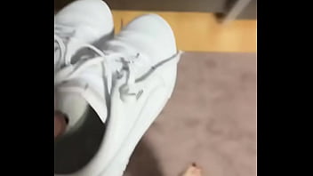 Hello •full video with my slave on ️#handjob #blacknails #feetfetish #fetish #nylon #nylonf