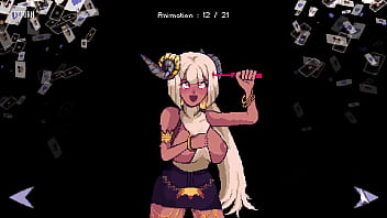 Purplecrit devil girl gets fucked on table hentai