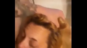 Sister puking on my cock