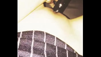 Wife cums on vibrator while hubby is away