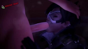 Goth tracer gets butt fucked