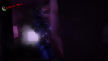 Goth tracer gets butt fucked