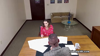 Flawless busty housewife cheats with the principal