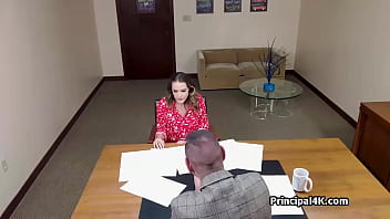 Flawless busty housewife cheats with the principal