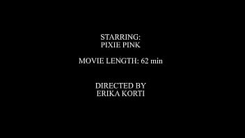 First dap with piss redhead skinny slut pixie pink gets her first double anal penetration and piss in her mouth from five big cocks eks618