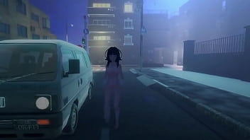 Roxanne Walking Naked On The Street thumbnail