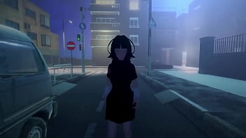 Roxanne walking naked on the street Roxanne walking naked on the street