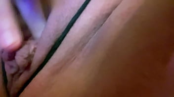 Hot goth girl masturbates