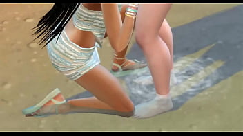 Ebony petite tyla banged