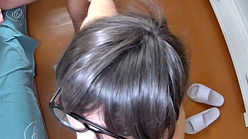 Wife gives double blowjob to guest and husband threesome full scene ep 22635