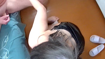 Wife gives double blowjob to guest and husband threesome full scene ep 22635