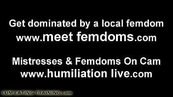 Cei jerk off encouragement femdom humiliation