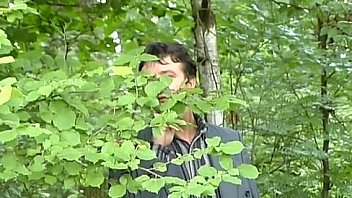 German teen pickup for threesome