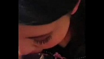 Latina learns to suck black cock