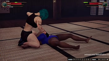 Marilith vs boomer nf3d female mma combat dojo