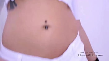 Classic brunette beauty got seduced by the producer