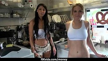 Porn casting teen for money 14