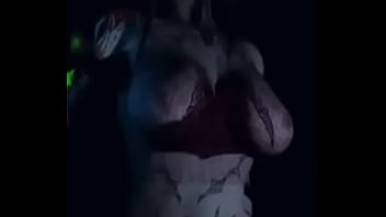 Huge boobs moaning 3d