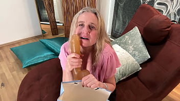 Private dildo pov prolapse movie with my love toy