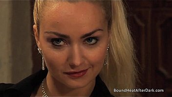 Slave with big natural tits seducing 4