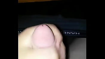 Hot young cock masturbating