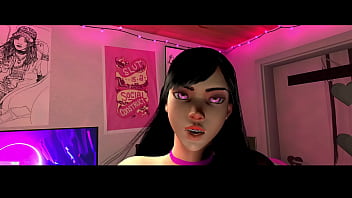 Trace d v a having fun with her dildo