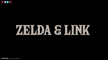 Link And Zelda Doggiestyle Under The Tree thumbnail