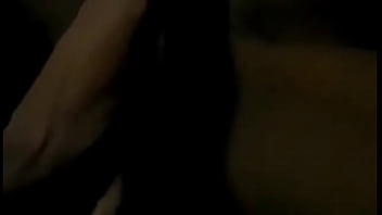 Masterbating with a cucumber