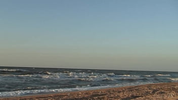 Girl agnes walks around the beach full nude with an audience Girl agnes walks around the beach full nude with an audience